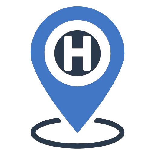 hospital location icon