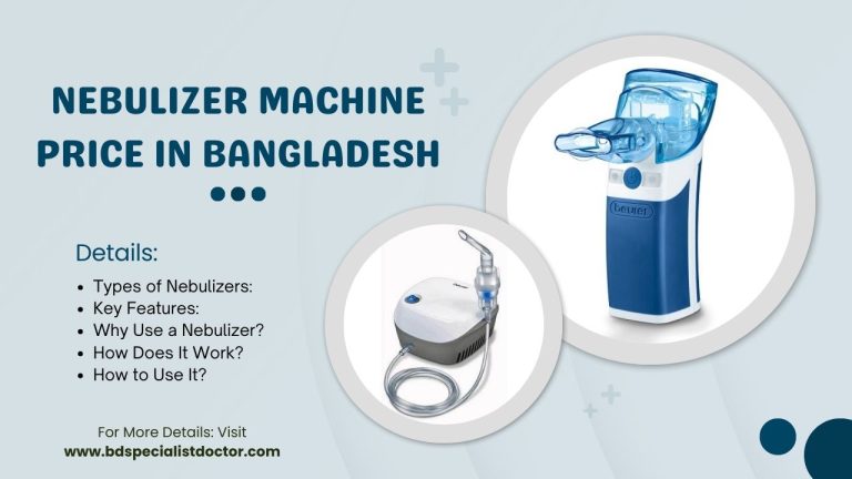 What is Nebulizer? Nebulizer Machine Price in Bangladesh